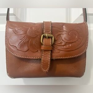 Brown Leather Crossbody Bag